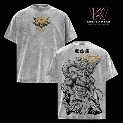 Mahoraga JJK Anime Graphic Tee Dark Anime Streetwear T-Shirt