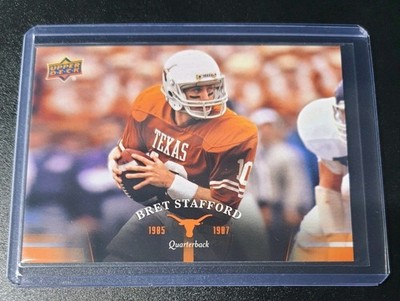 #47 - Bret Stafford - Upper Deck University of Texas 2011 - Texas Longhorns