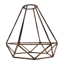 Ceiling Light Cage Geometric Pendant Lampshade Lamp Industrial Cage Vintage E27