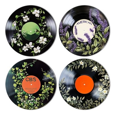 Hippie Decor, Posters for Room Aesthetic - Botanical Wall Art, Record Decor, ...