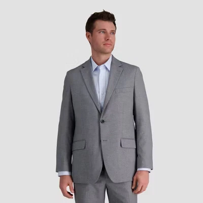 Haggar H26 Men Button Up Tailored-Fit Blazer Jacket Business Casual
Opens in a new window or tab