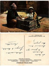 Old postcard AK EGYPT Egyptian Types and Scenes-Egg Sellers Youthful (422104)