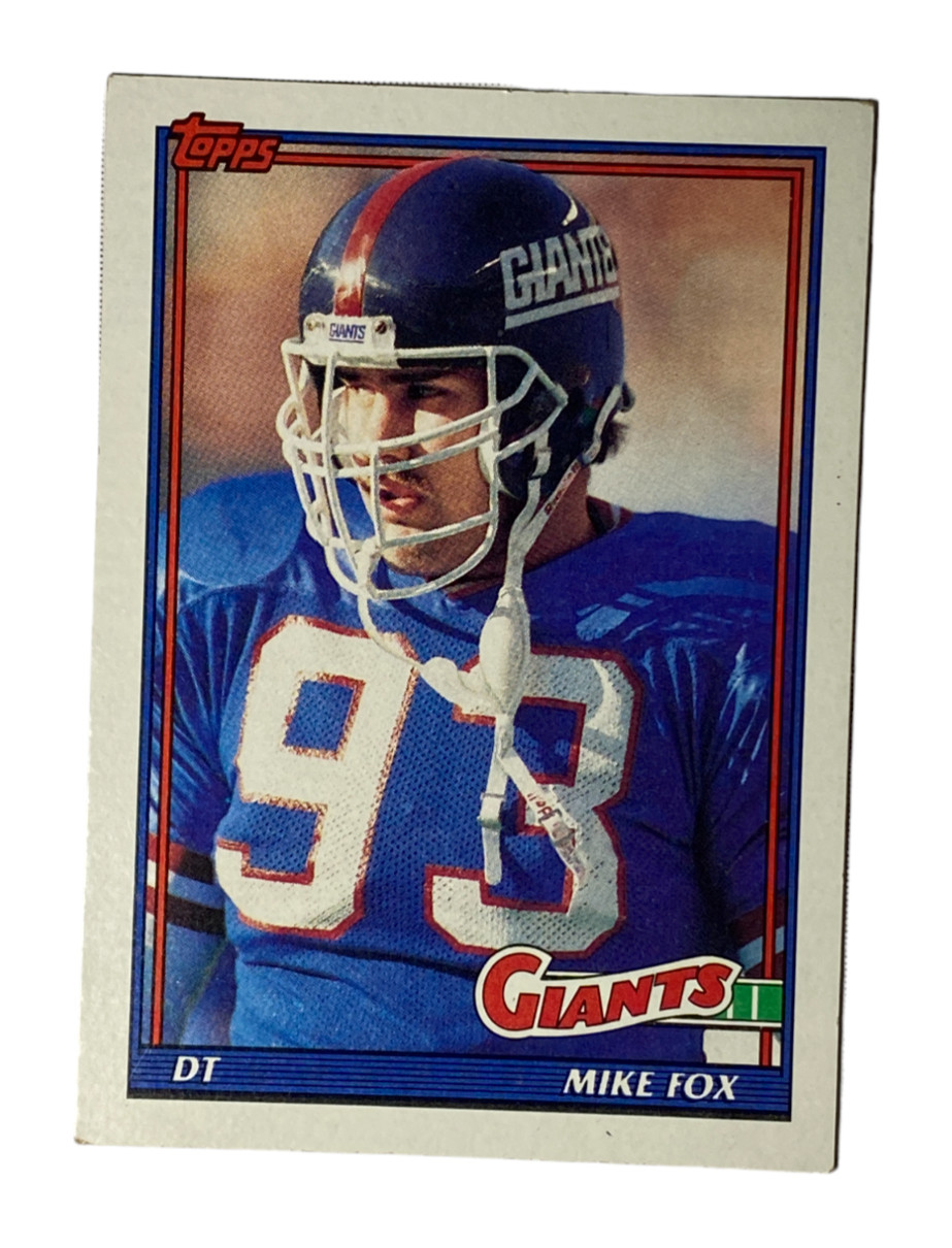 1991 Topps Mike Fox #26