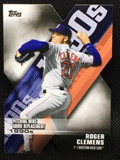 2020 Topps Decade of Dominance Die Cut #DOD-6 Roger Clemens