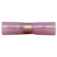 Heat Shrink & Solder Butt Connector 22-18 (AWG) Gauge Made in USA - 10 Pack