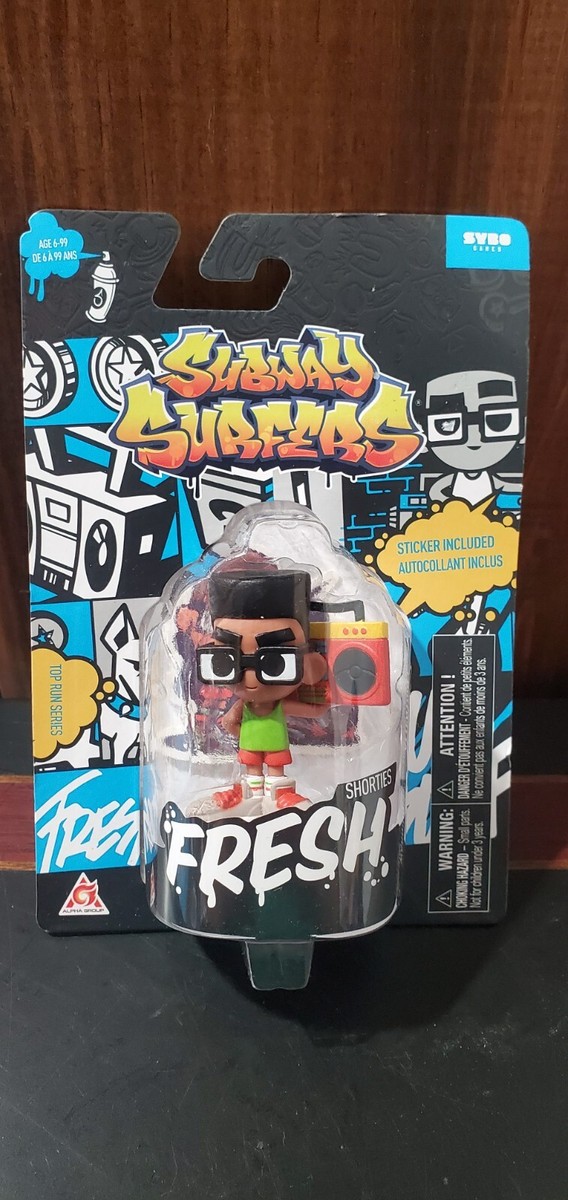 Alpha Group Subway Surfers “Shorties” Mini Figure Collection - 5 Pack, 2''  Scale