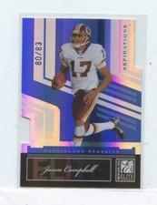 JASON CAMPBELL 2007 Donruss Elite Aspirations Die-Cut #D /83