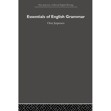 Essentials of English Grammar (Otto Jespersen...