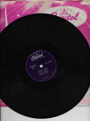 Walkin' Home From School - Gene Vincent 78 record CL 14830 Capitol