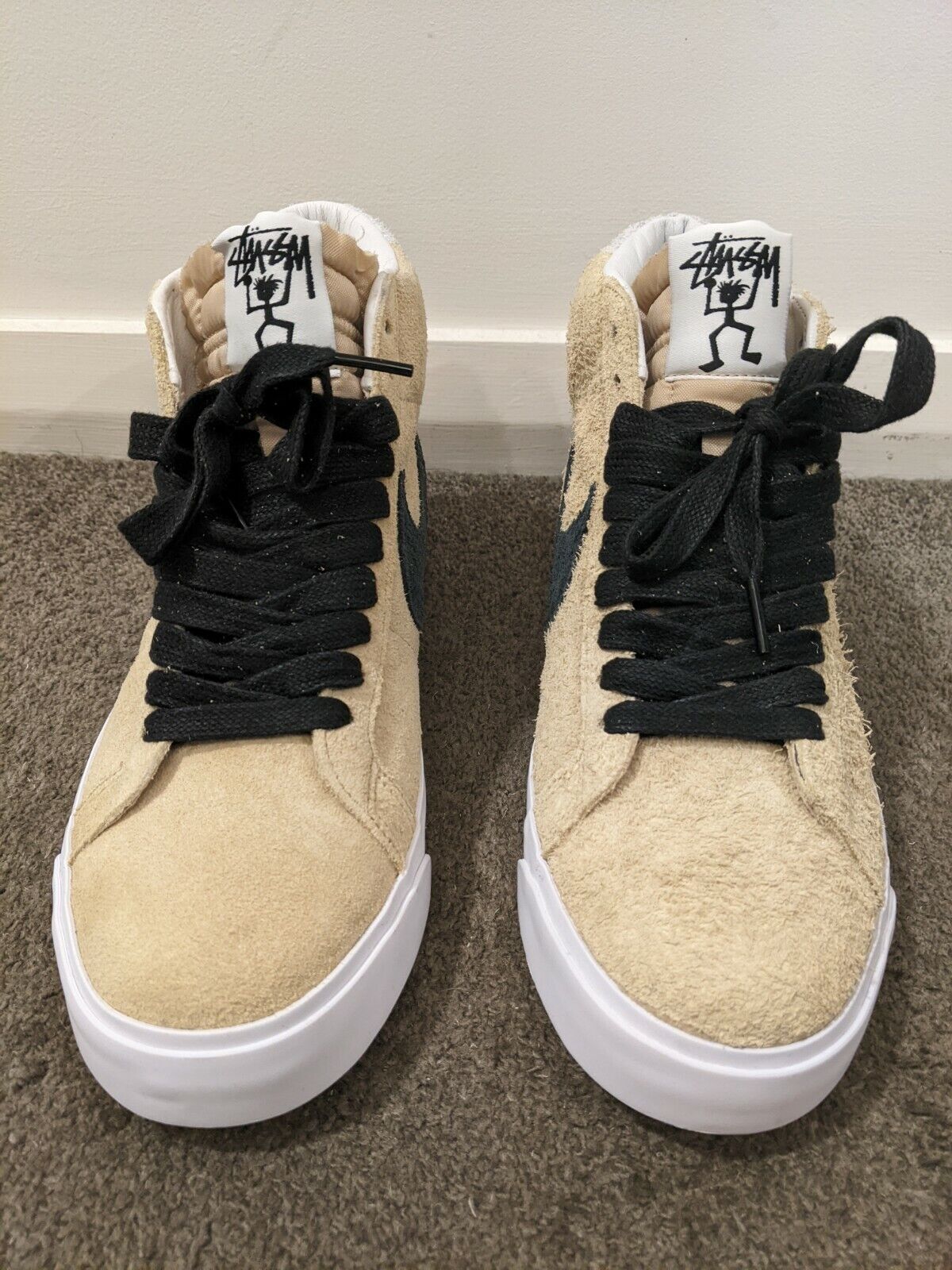 Stussy x Nike SB Zoom Blazer Mid QS Midwest Gold US9