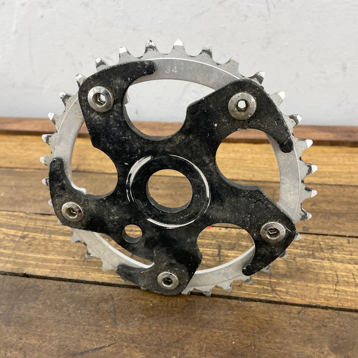 Pignon Araignée BMX Plateau BMX WFS Helix 44T - 110mm BCD 5 Trous Noir Old School Plateau Aluminium Léger