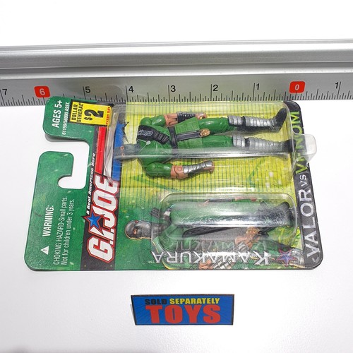 GI Joe Valor Vs Venom KAMAKURA v3 2005 specialty market dollar General MOC - Picture 2 of 11