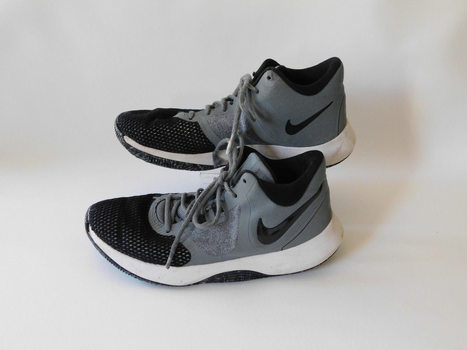 SAOLA Scarpe da basket Nike Air Precision II da uomo taglia 8 5 AA7069 011 grigio freddo