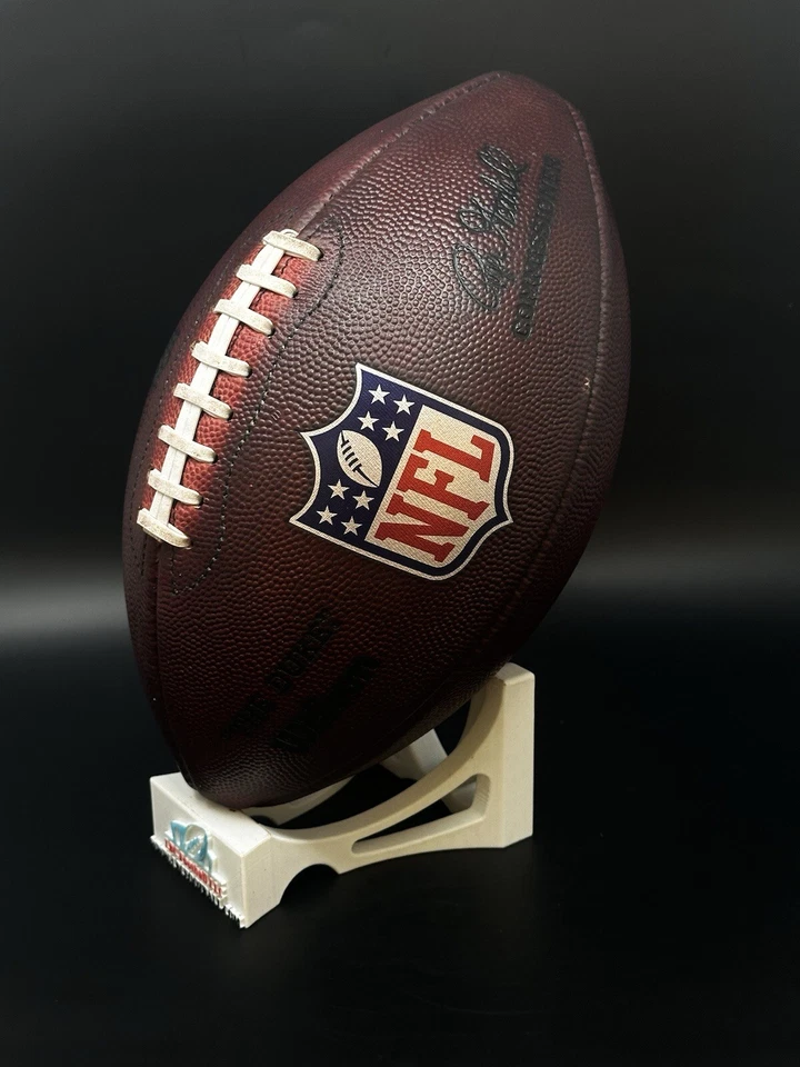 Authentic NFL Wilson The Duke Leather Football - Brand New Fully Game Prepped - Image 4 of 4