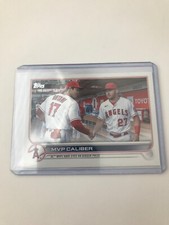 2022 Topps Ohtani/Trout MVP Caliber