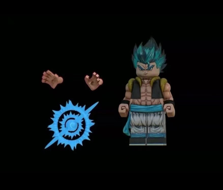 Gogeta Lego Dragon Ball SÃºper Minifig Third Party Sakura