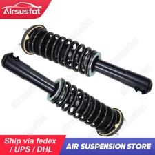2x For Jaguar X351 XJ XJL AWD 14-17 Front L&R Shock Struts Assembly w/Electric