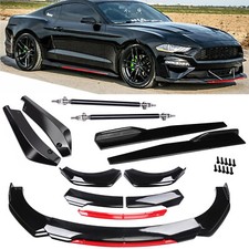 For Ford Mustang Front Rear Bumper Lip Spoile...