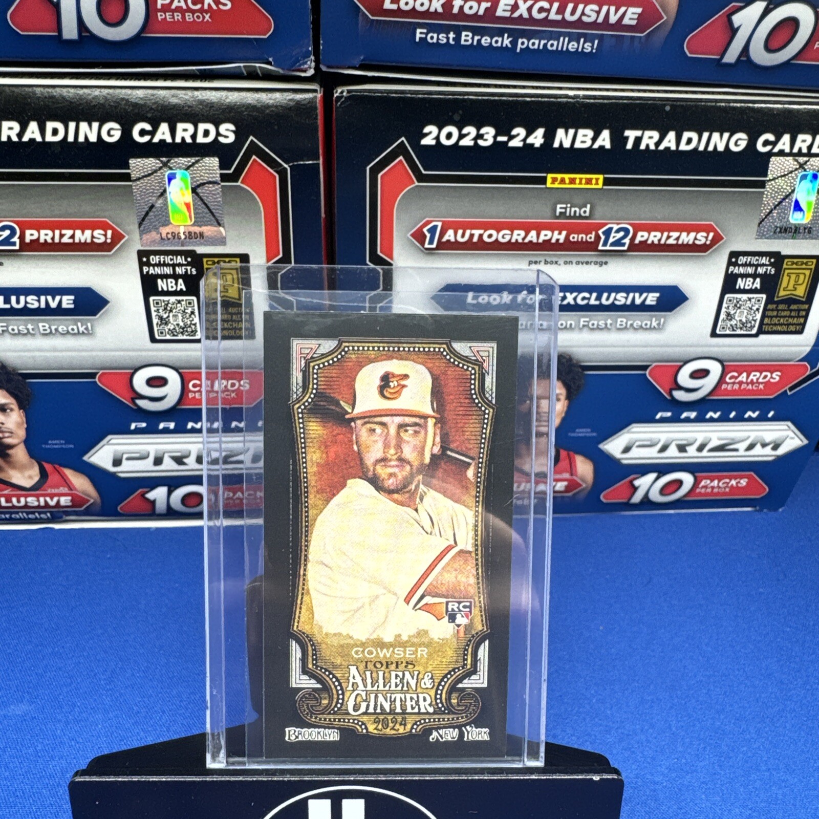 2024 Topps COLTON COWSER Allen & Ginter Mini Black Orioles #28