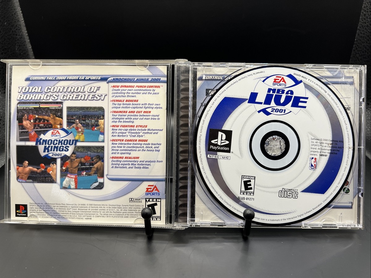 NBA Live 2001 (Sony PlayStation 1, 2000) Complete 14633142013| eBay