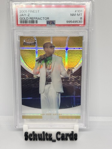 Jay Z [Refractor] #101 2005 Finest card