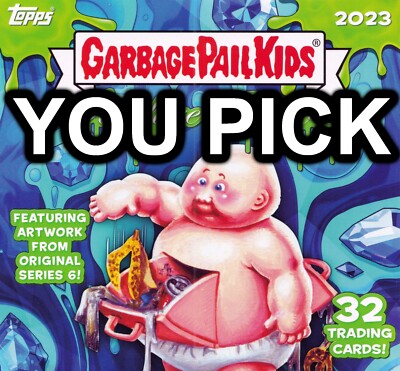 2023 Garbage Pail Kids Sapphire OS6/4th Series U Pick Singles Complete Your Set
