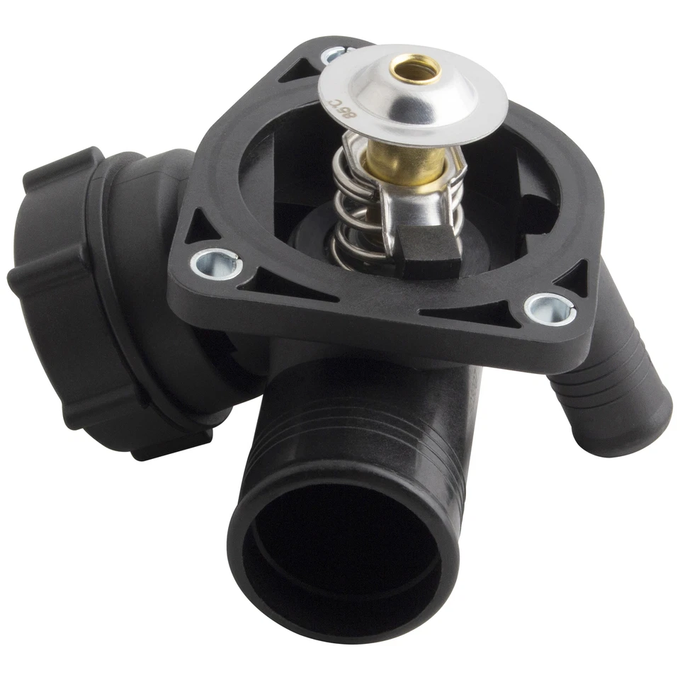 Conjunto de carcasa de termostato de refrigerante de motor compatible con Ford Thunderbird 2003-2005 Foto 2 de 4