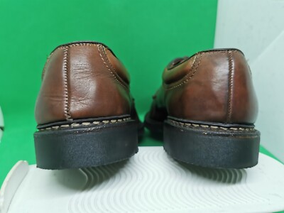 Allen Edmonds Wilbert Men Size 8.5 D Brown Leather Split Toe  display picture 1