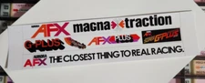 Aurora AFX G-Plus Billboard Fence Retaining Wall Ad Stickers!
