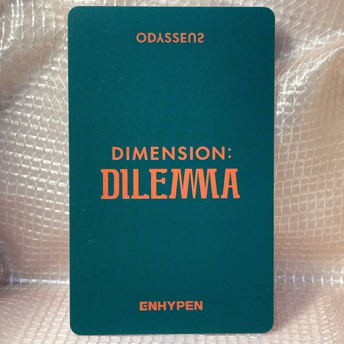 Heeseung Official M2U Lucky Draw Photocard Enhypen Dilemma