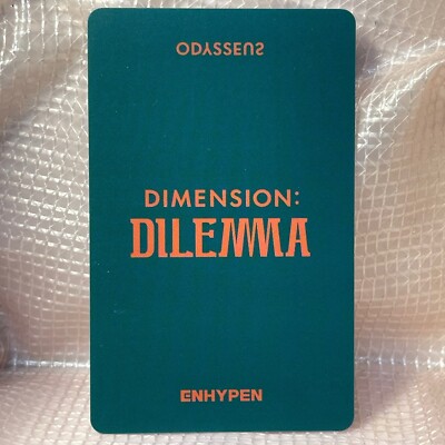 Heeseung Official M2U Lucky Draw Photocard Enhypen Dilemma