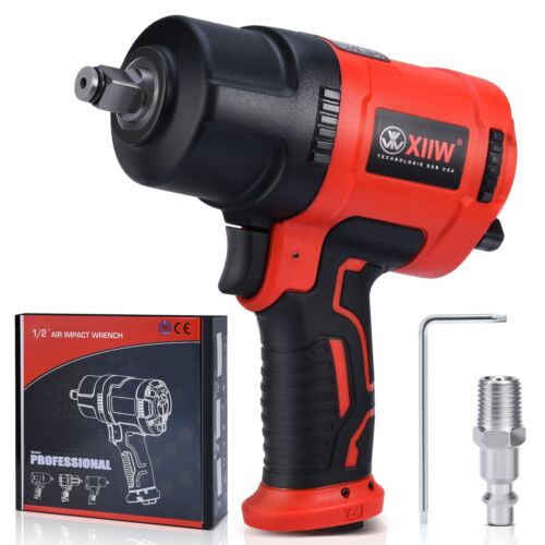 1/2"  Air Impact Wrench, Twin Hammer, Max Torque 1560 ft-lbs - 第 1/6 張圖片