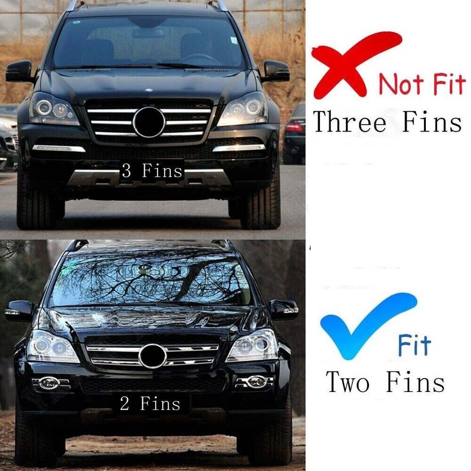 GL350 GL450 X164 Rejilla GT Negro-Cromo Estilo 2010 2011 2012 Nuevo Foto 3 de 4