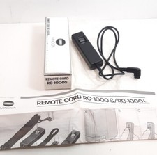 MINT Minolta RC-1000S Remote Cord Cable with Box Instructions For Alfa Series