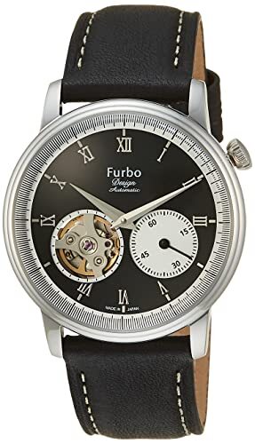 Furbo Design Watch NF02W-BK Automatic Trompe l 