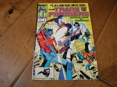 The Transformers #2 (1985 Series) Marvel Comics '2nd App. Optimus Prime' VF/NM