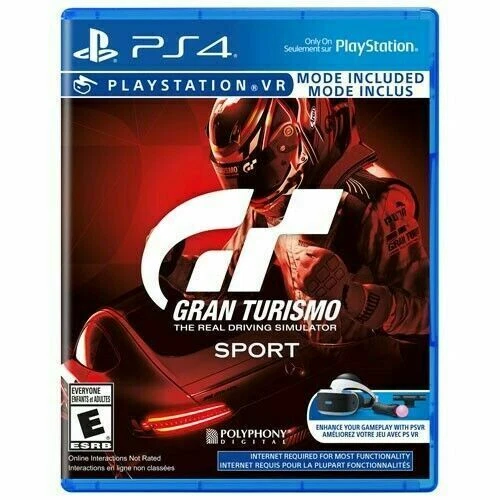 Gran Turismo Sport PS4 PEGI 3 Simulation Car Racing FREE