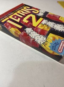 Tetris 2 w/ Poster Nintendo Entertainment System NES Complete in Box CIB