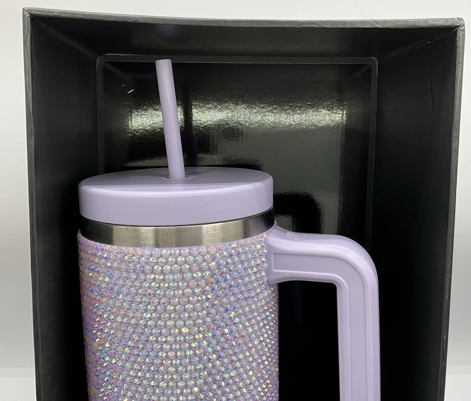 Hydrapeak Limited Edition Rhinestone Bling Tumbler Purple 40oz eBay