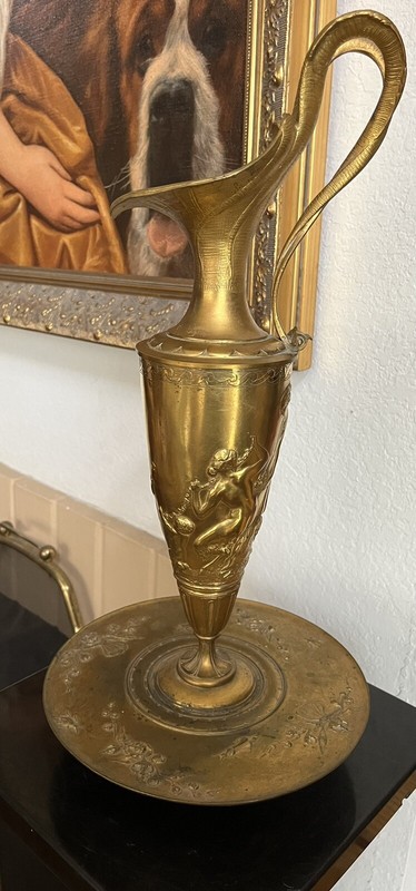 ANTIQUE FRENCH CLODION GILT BRONZE EVER