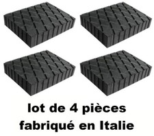 4 X bloc de caoutchouc 160x120x40 mm. pour Pont elevateur - Italie - tampons