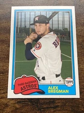 2018 Topps Archives #242 Alex Bregman Houston Astros C3900*