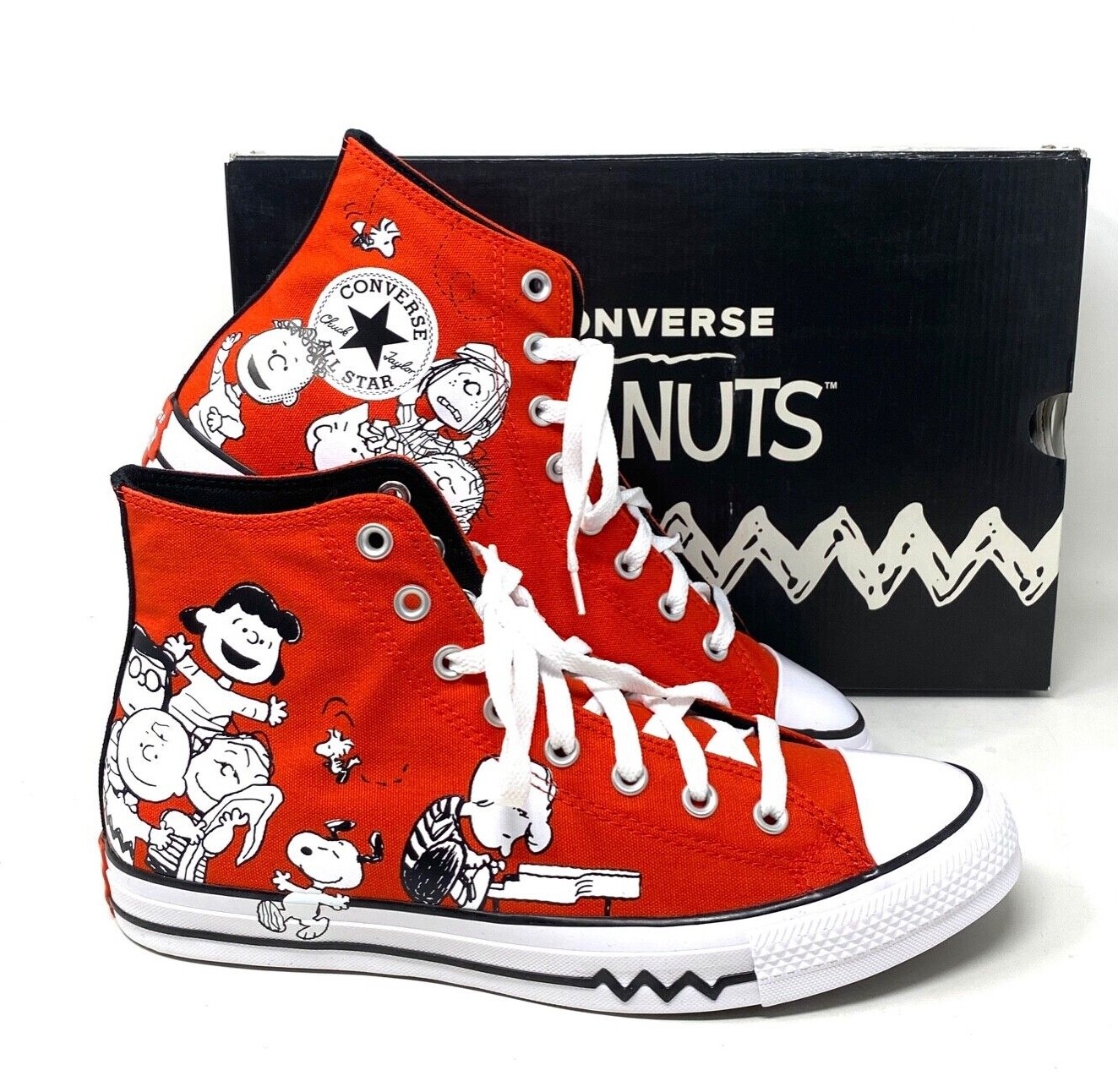 converse chuck taylor all star peanuts snoopy and woodstock