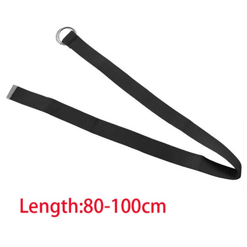 Mens Womens Belt Canvas D Ring Fabric Webbing Waist Belts Waistband Ladies UK - Picture 4 of 8