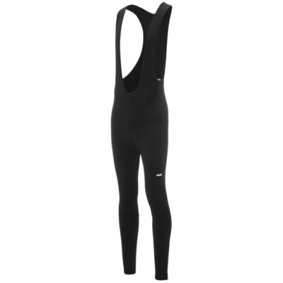 CARATTI Thermo Sport Fahrrad Trägerhose Leggings, schwarz - Herren Medium UVP 65£