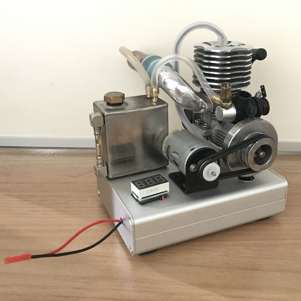 DIY Mixture Engine Model Toy Mini Petrol Motor Generator Engine Model