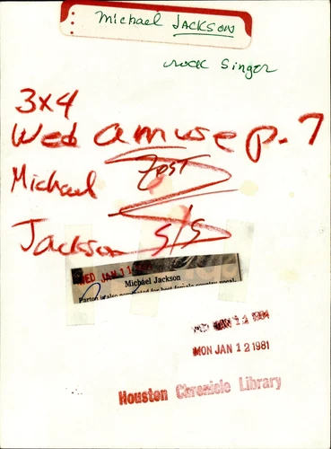 Michael Jackson Collection (1981-1989) (9 vintage prints) - 画像12/18