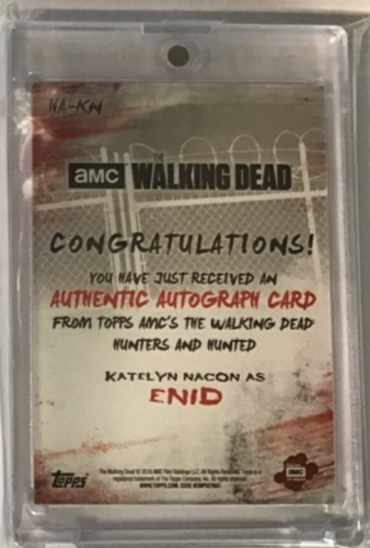 The Walking Dead Autographed Cards Hunters and Hunted, Dead - Picture 8 of 26