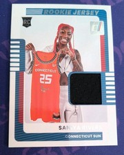 2025 Panini Donruss WNBA #12 SANIYA RIVERS RC Jersey Relic Rookie Jersey