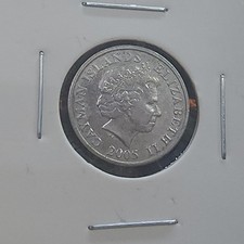 Cayman Islands 2005 Five Cents Coin Queen Elizabeth II